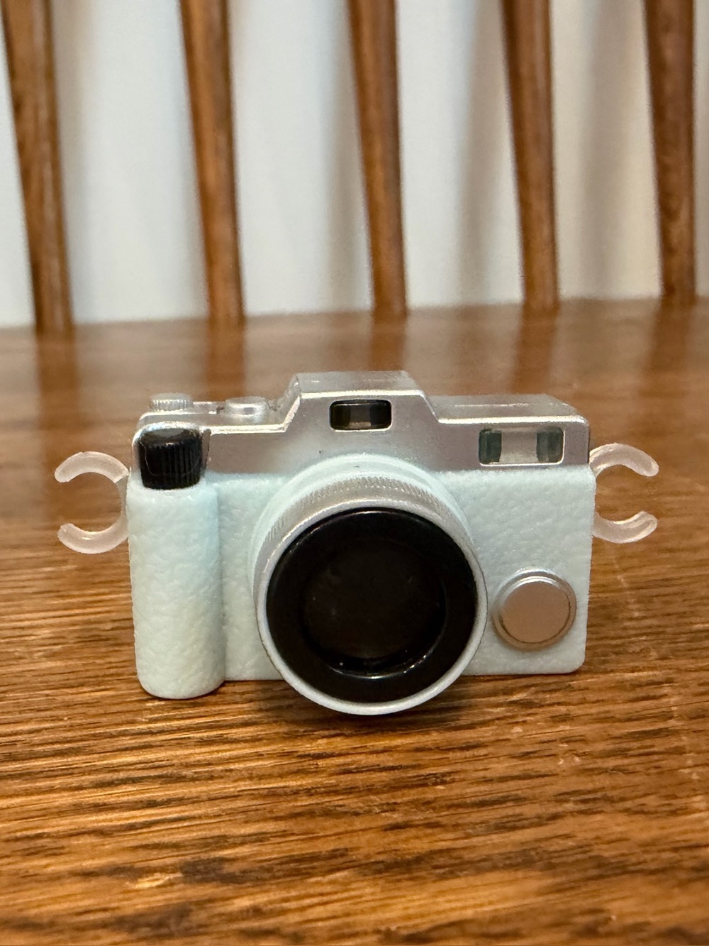 American Girl Doll Miniature Light Blue Digital Camera Accessory 18"